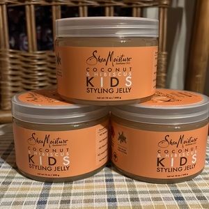 🆕3 Shea moisture coconut hibiscus Kids styling jelly